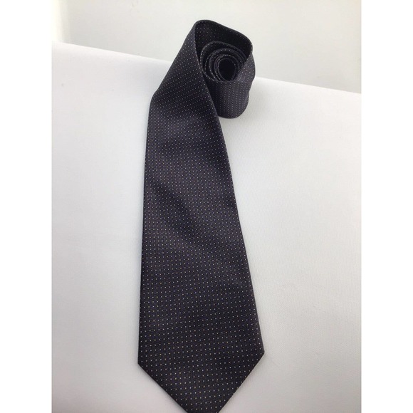 Luigi Valentino Hand Made Tie Yellow Multicolored dots - Picture 5 of 9